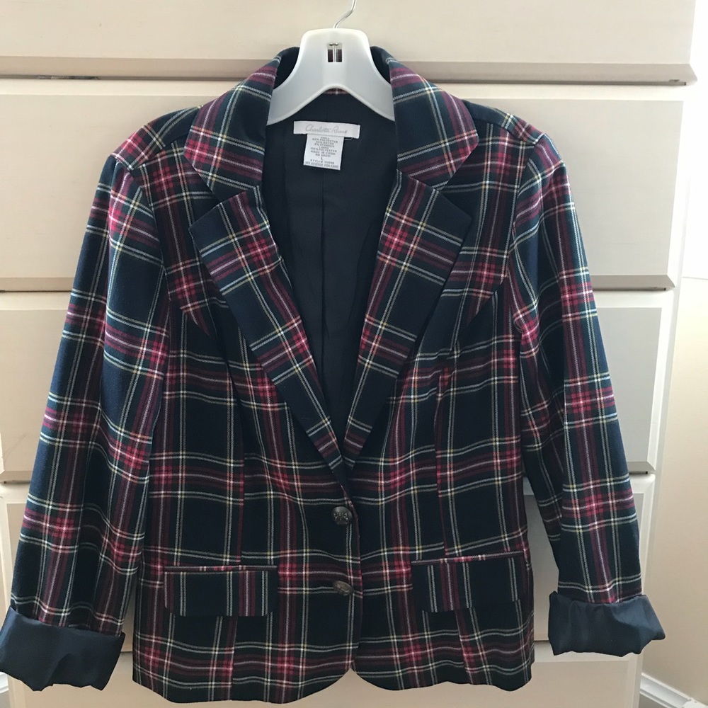Plaid Charlotte Ruse Blazer